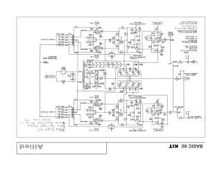 KnightKit Basic 60 schematic circuit diagram